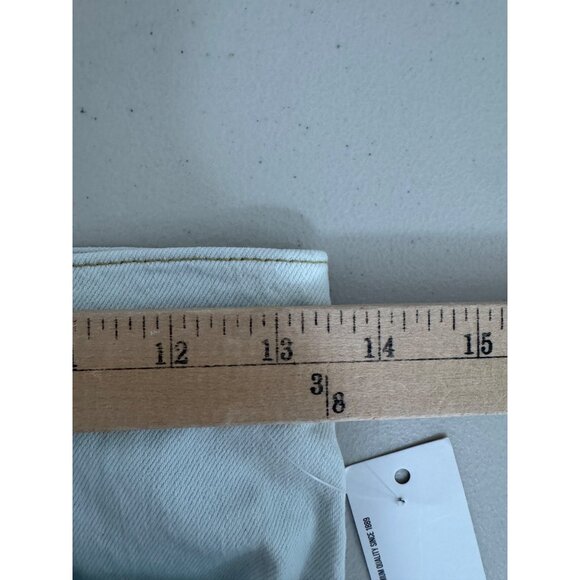 Lee High Rise Flare Jeans western‎ Two-Tone Blue Wash 90s Size 26 - Picture 5 of 9